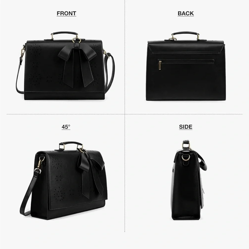 Ecosusi Black Women’s Briefcase
